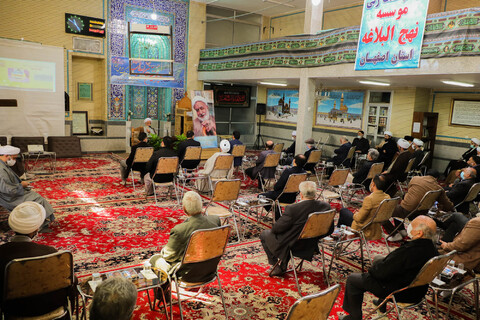 تصاویر/مراسم کلنگ زنی موسسه نهج البلاغه استان اصفهان