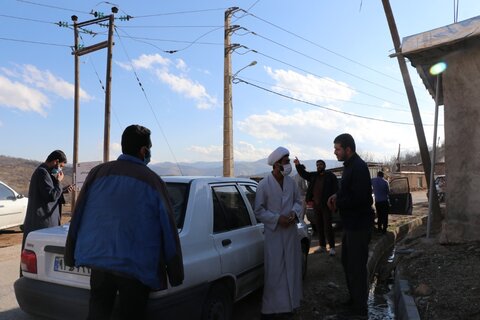 تصاویر| سرکشی و همدردی طلاب فارس با مناطق زلزله زده یاسوج