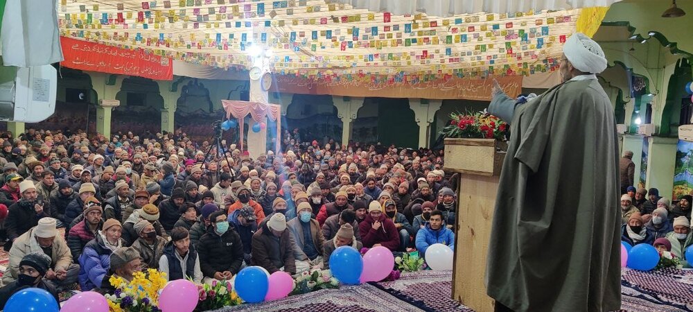 Jamiat ul Ulama Isna Asharia celebrated the birth anniversary of Imam Ali (a.s) in Ladakh