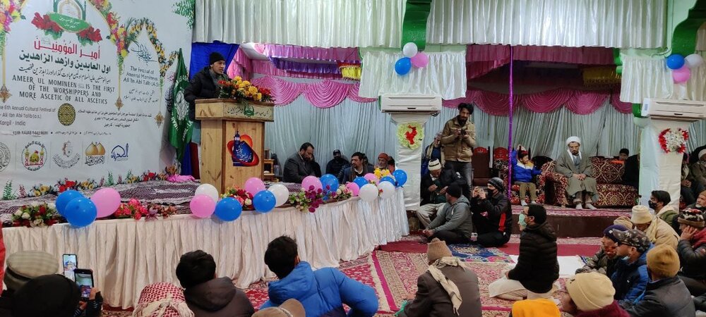 Jamiat ul Ulama Isna Asharia celebrated the birth anniversary of Imam Ali (a.s) in Ladakh