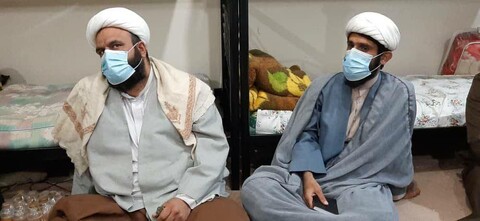 نشست صمیمی نماینده ولی فقیه با طلاب جهادی در سی سخت
