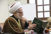 تصاویری از مرحوم شیخ احمد الزین رئیس تجمع علمای مسلمان لبنان