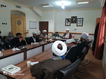 تصاویر/ دیدار طلاب و روحانیون قروه با استاد اخلاق حوزه حجت الاسلام والمسلمین قائمی