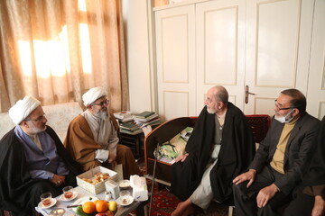 تصاویر / دیدار نمایندگان آیت الله اعرافی با اساتید و ممتحنین شفاهی و خارج حوزه