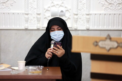 تصاویر/ شب های شعر حرم حضرت معصومه-گوهرشاد قم