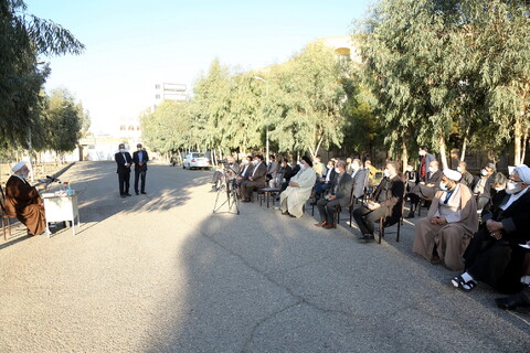 مراسم آغاز غرس نهال در حوزه‌های علمیه سراسر کشور در مجتمع شهید صدوقی قم