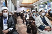 تصاویر/ حضور رئیس مرکز حفاظت و اطلاعات قوه قضاییه در جمع روحانیون ارومیه