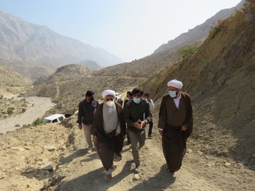 تصاویر| سفر نماینده ولی فقیه در هرمزگان به روستای مازغ مغیران بخش تخت