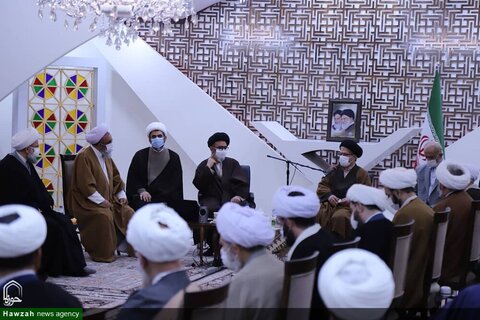 بالصور/ اجتماع أئمة جمعة محافظة أذربيجان الشرقية في إيران