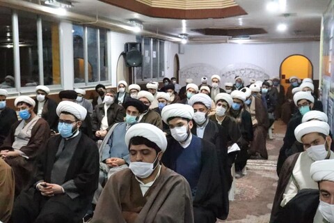 تصاویر/ سخنرانی حجت‌الاسلام عبداللهی،رئیس مرکز حفاظت و اطلاعات قوه قضاییه در جمع روحانیون ارومیه