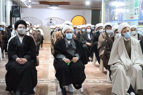 تصاویر/ سخنرانی حجت‌الاسلام عبداللهی،رئیس مرکز حفاظت و اطلاعات قوه قضاییه در جمع روحانیون ارومیه