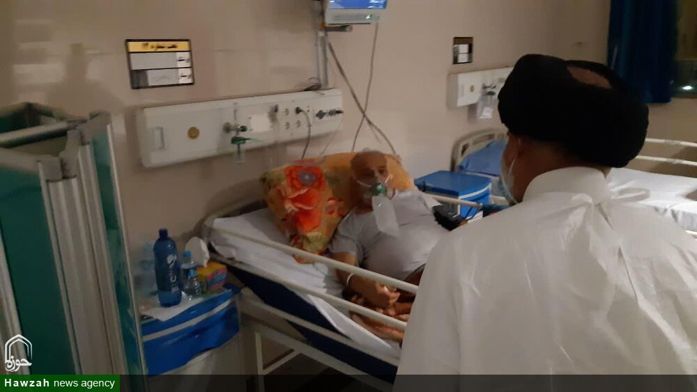 بازدید نماینده ولی‌فقیه در استان خوزستان از بیمارستان گلستان اهواز+عکس