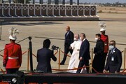 پاپ فرانسس بغداد پہنچ گئے