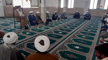 تصاویر/ نشست مبلغین شهرستان بشاگرد