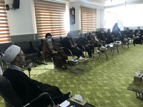 تصاویر/ نشست هیئت‌امنای ستاد بازسازی عتبات عالیات خراسان شمالی