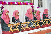  مسابقات مذهبی اجرای تواشیح در برونئی برگزار شد