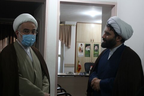 بالصور/ ممثل الولي الفقيه في محافظة كردستان يتفقد حوزة هذه المحافظة العلمية