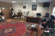 تصاویر/ نشست مدیر مدرسه علمیه امام خامنه ای ارومیه با اصحاب رسانه