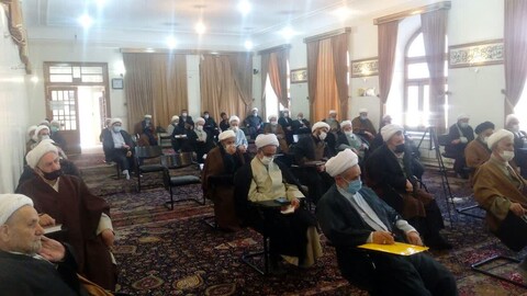 تصاویر / مراسم عزاداری شهادت امام موسی کاظم(ع) در مدرسه علمیه طالبیه