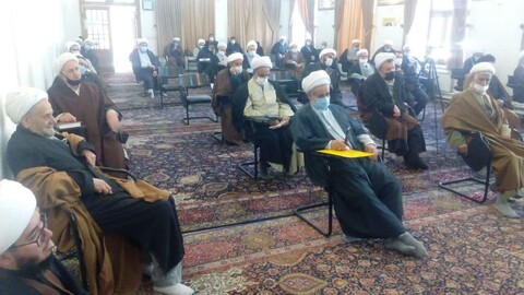 تصاویر / مراسم عزاداری شهادت امام موسی کاظم(ع) در مدرسه علمیه طالبیه
