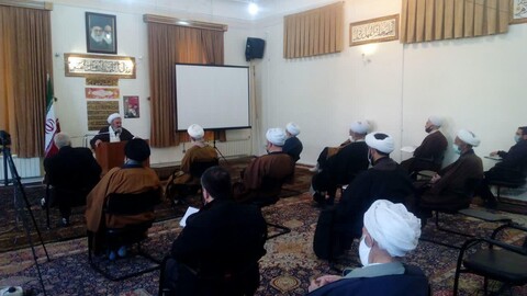 تصاویر / مراسم عزاداری شهادت امام موسی کاظم(ع) در مدرسه علمیه طالبیه