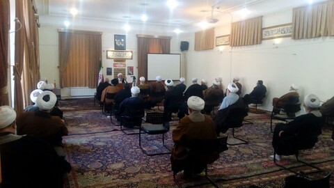 تصاویر / مراسم عزاداری شهادت امام موسی کاظم(ع) در مدرسه علمیه طالبیه