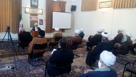 تصاویر / مراسم عزاداری شهادت امام موسی کاظم(ع) در مدرسه علمیه طالبیه