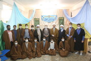 تصاویر / مراسم عباگذاری طلاب مدرسه علمیه علی بن موسی الرضا(ع) حافظان قرآن
