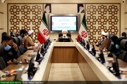 بالصور/ مؤتمر صحفي حول تبيين برامج الالتحاق بالحوزات  العلمية في إيران بقم المقدسة