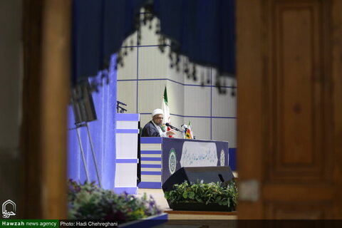 بالصور/ افتتاح "المؤتمر الدولي لأبي طالب (ع) حامي الرسول الأعظم (ص)" بقم المقدسة