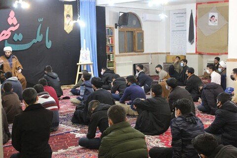تصاویر/ مراسم شام شهادت امام کاظم (ع) در خوی