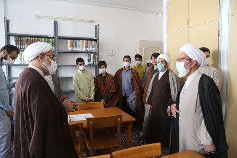 مراسم افتتاحیه کتابخانه مدرسه علمیه علی بن موسی الرضا (ع)