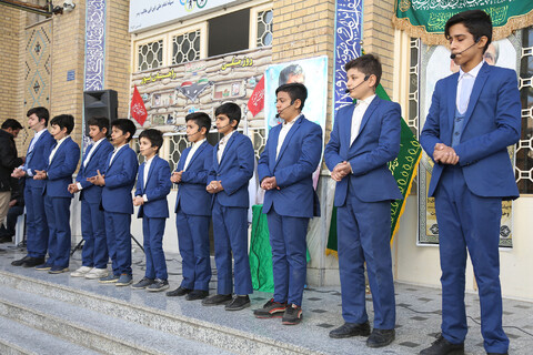 تصاویر/ بزرگداشت سردار شهید گل محمدی فرمانده تفحص شهداء باحضور خانواده شهید در محله شهید