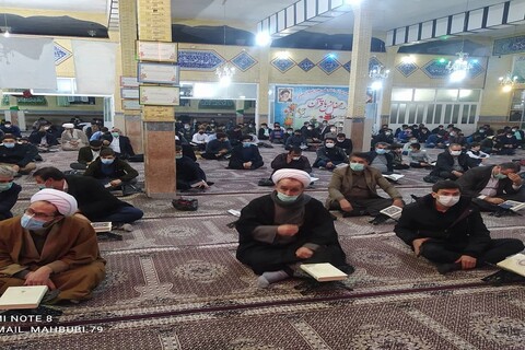 تصاویر/ محفل انس با قران در مدرسه علمیه امام علی ( ع) سلماس