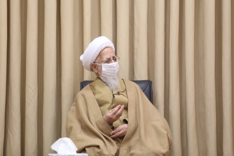 تصاویر / دیدار وزیر کشور با ایت الله العظمی جوادی آملی
