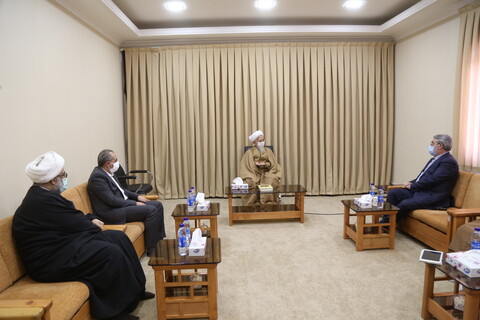 تصاویر / دیدار وزیر کشور با ایت الله العظمی جوادی آملی