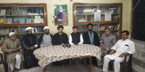 وسیم رضوی کی نازیبا حرکت پر  کل ہند شیعہ مجلس علماء و ذاکرین حیدرآباد کی میٹنگ اور پریس کانفرنس