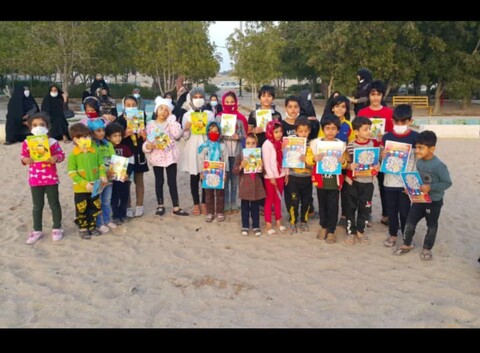 گزارش تصویری از برگزاری جشن عید مبعث در ساحل بندرگاه بوشهر