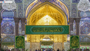 روضہ مبارک امام حسین و حضرت عباس (ع)  کی پھولوں سے تزئین و آرائش +تصاویر