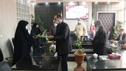 تقدیر از جانبازان و فرزندان شهید شاغل در بهزیستی قم