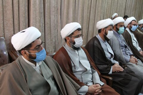 دیدار نمایندگان طلاب و فضلای حوزه علمیه قم با آیت الله حسینی بوشهری