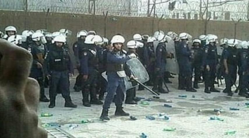 تشدید اعتراضات انقلابیون در زندان "جو" بحرین 