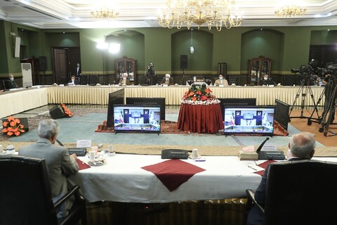تصاویر/ جلسه ستاد ملی مبارزه با کرونا با حضور رئیس جمهور