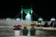 تصاویر / حال و هوای مسجد مقدس جمکران در شب نیمه شعبان