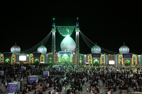 تصاویر / مراسم شب نیمه شعبان در مسجد مقدس جمکران