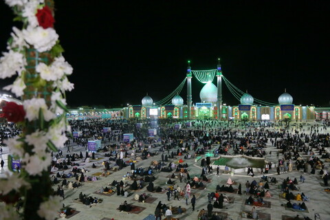 تصاویر / مراسم شب نیمه شعبان در مسجد مقدس جمکران
