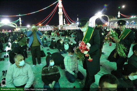 شب نیمہ شعبان مسجد جمکران کے روح پرور مناظر