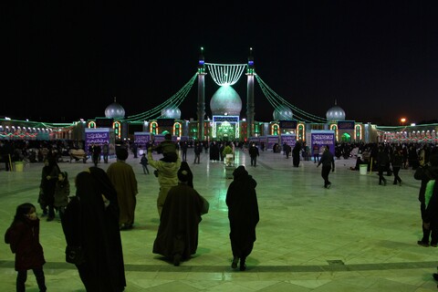 جشن نیمه شعبان در مسجد مقدس جمکران