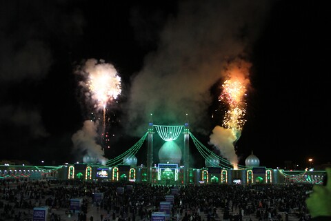جشن نیمه شعبان در مسجد مقدس جمکران