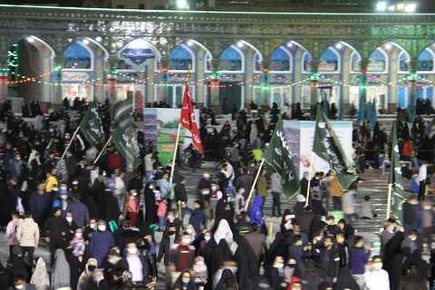 جشن نیمه شعبان در مسجد مقدس جمکران